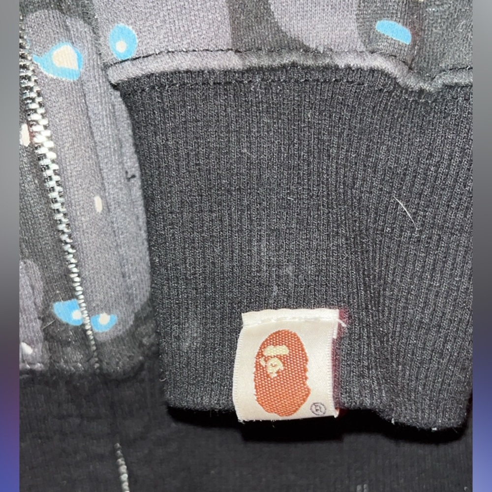 Bape hoodie space camo